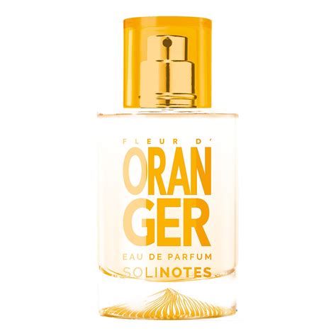 parfum fleur d'oranger.